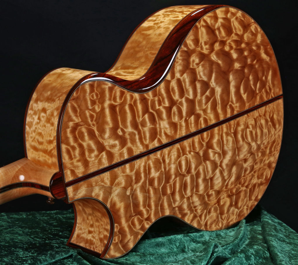 Quilted Western Big Leaf Maple