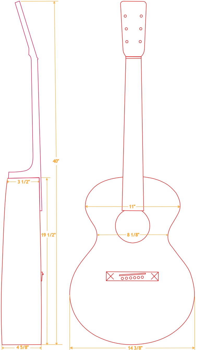 Woodman 00 Schematics Hatcher Guitars